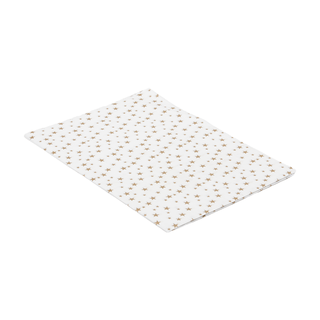 Branded tissue paper inside subscription boxes for unique unboxing experience