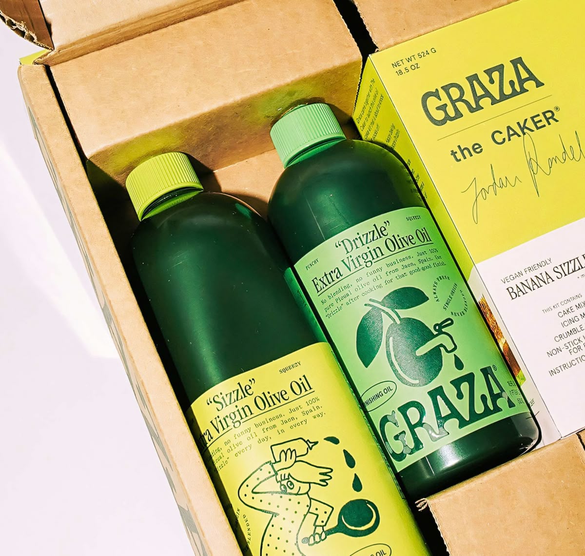 corrugated packaging box for olive oil tins