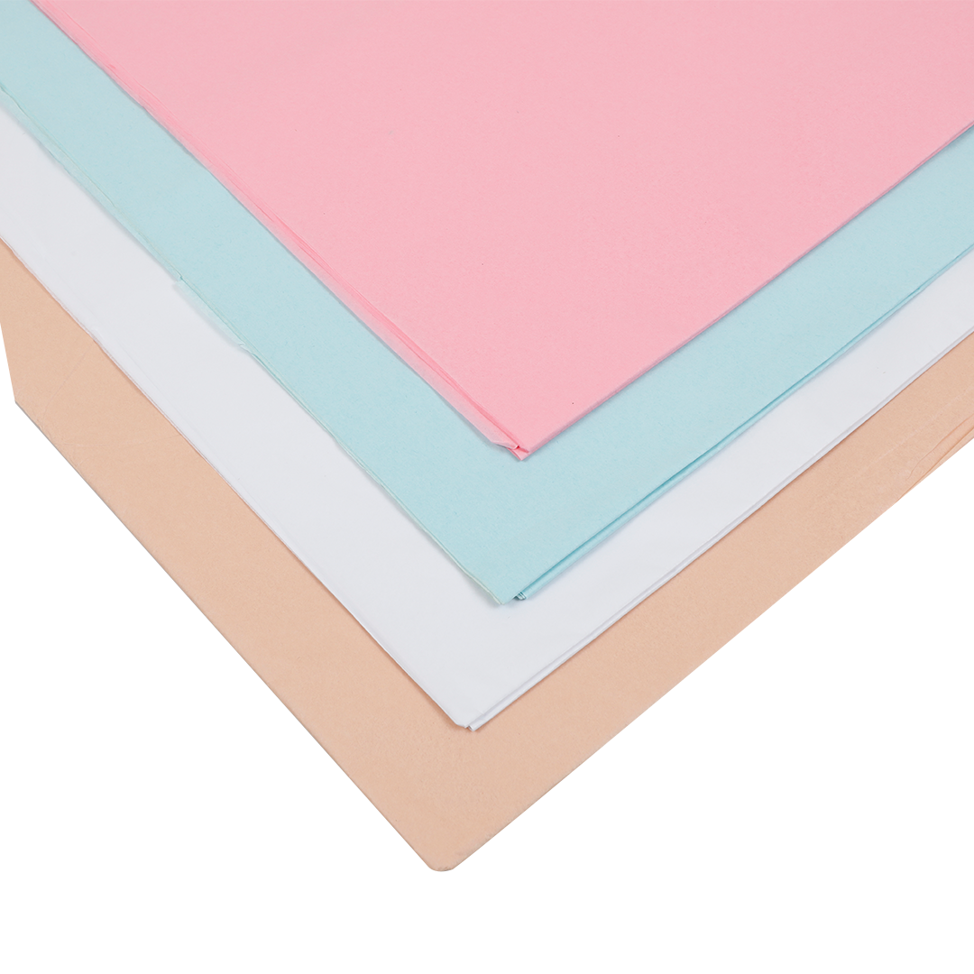 Personalized tissue paper sheets for stylish e-commerce and retail packaging